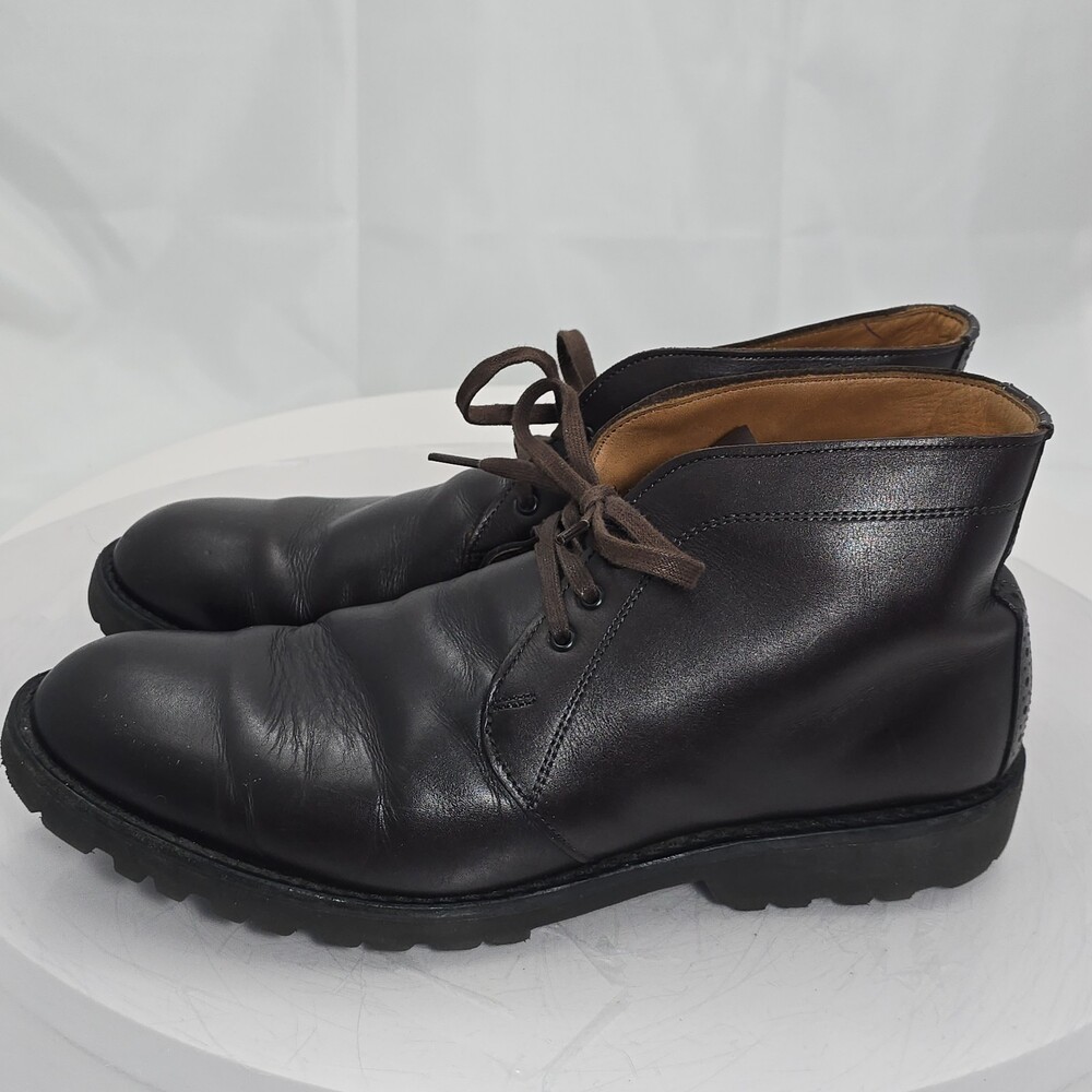 Allen Edmonds Tate Men 10 D Chukka Boots Brown Leather